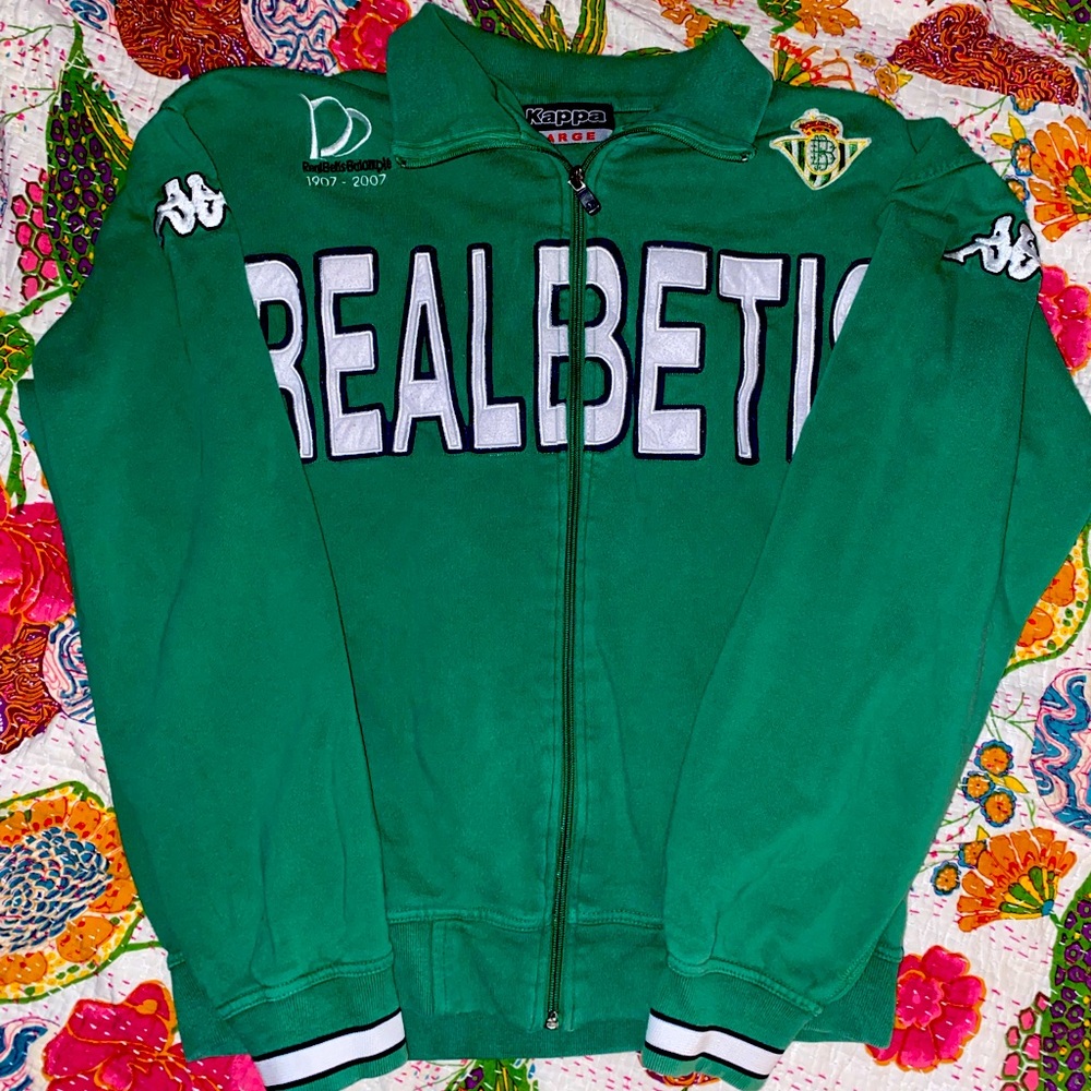 KAPPA Y2K REALBETIS SOCCER CLUB ZIP UP